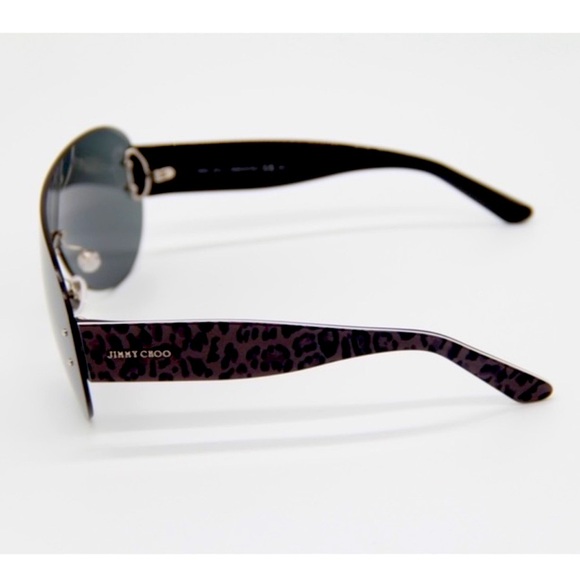 Jimmy Choo ☀️ Shield ☀️ Grey Mirrored Sunglasses UNISEX - Picture 7 of 8